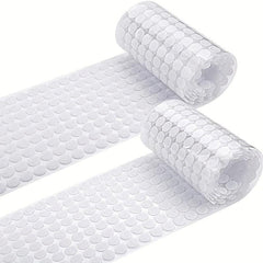 600pcs Self Adhesive Dots 0.39in Diameter Hook and Loop Dot Tape