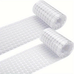 600pcs Self Adhesive Dots 0.39in Diameter Hook and Loop Dot Tape