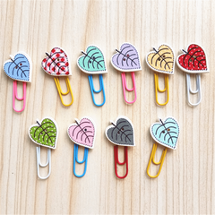 Colorful Paper Clip Love Sun Flower Zou Chrysanthemum Butterfly Paper Clip