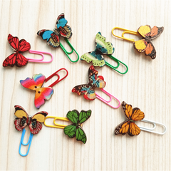 Colorful Paper Clip Love Sun Flower Zou Chrysanthemum Butterfly Paper Clip