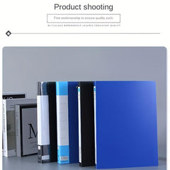 6pcs A4 File Folder Double Strong Clip Colorful Office Supplies