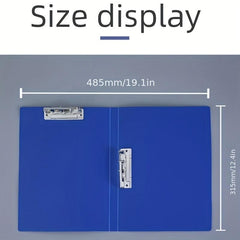 6pcs A4 File Folder Double Strong Clip Colorful Office Supplies