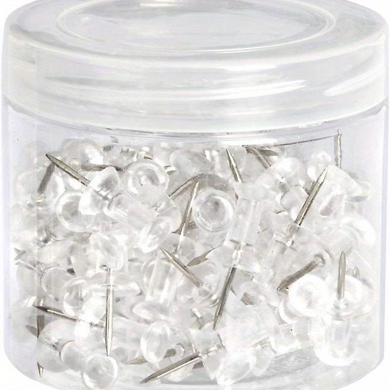 Transparent I shaped Nails Boxed With 100 Pieces