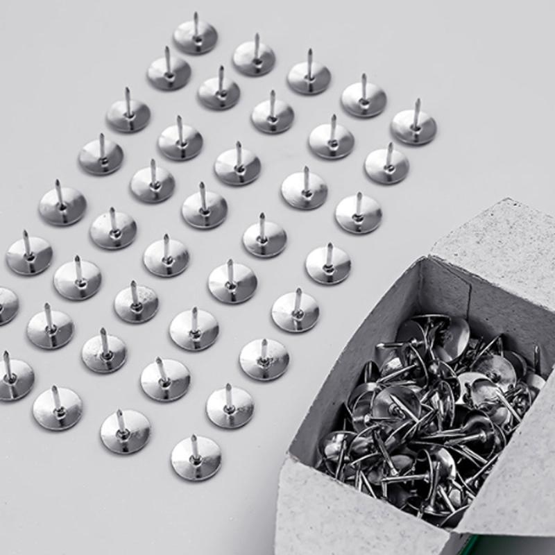 Pushpins Box - Pack of 100 Standard Office Pins