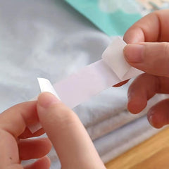36 Pcs Double Sided Tape Collar Fix Transparent Anti Glare Sticker