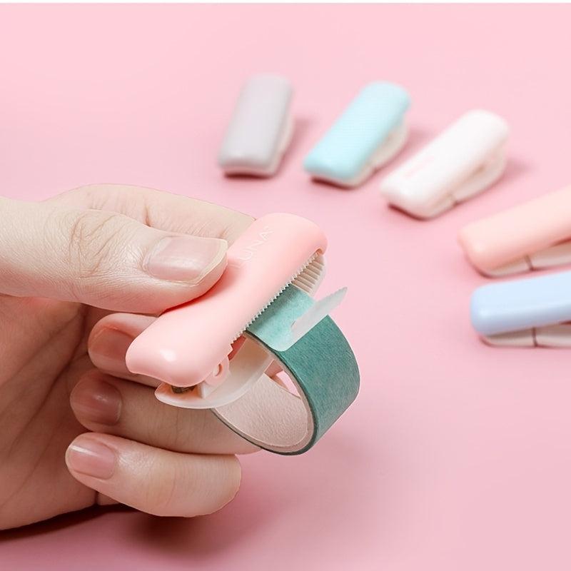 Macaroon Tape Cutter DIY Split Tape for Office School