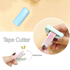Macaroon Tape Cutter DIY Split Tape for Office School