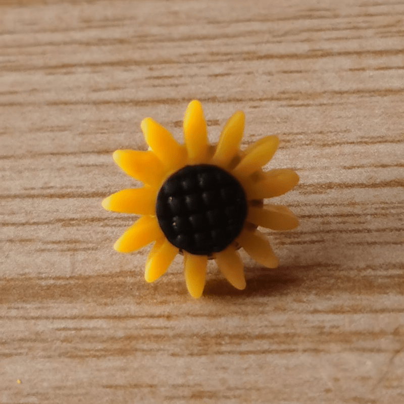 30pcs Sunflower Push Pins for Notice Board Cork Board Paper Photo Wall