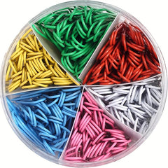 300pcs Colored Paper Clips Jumbo Ideal For Home School Office Use