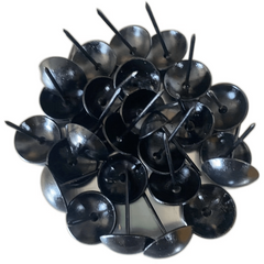 100pcs 25-39mm Large Thumb Tacks Round for Bulletin Boards Poster Hanging