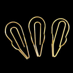 2pcs Metal Drop Arrow Bird Pen Clips For Notebook Books