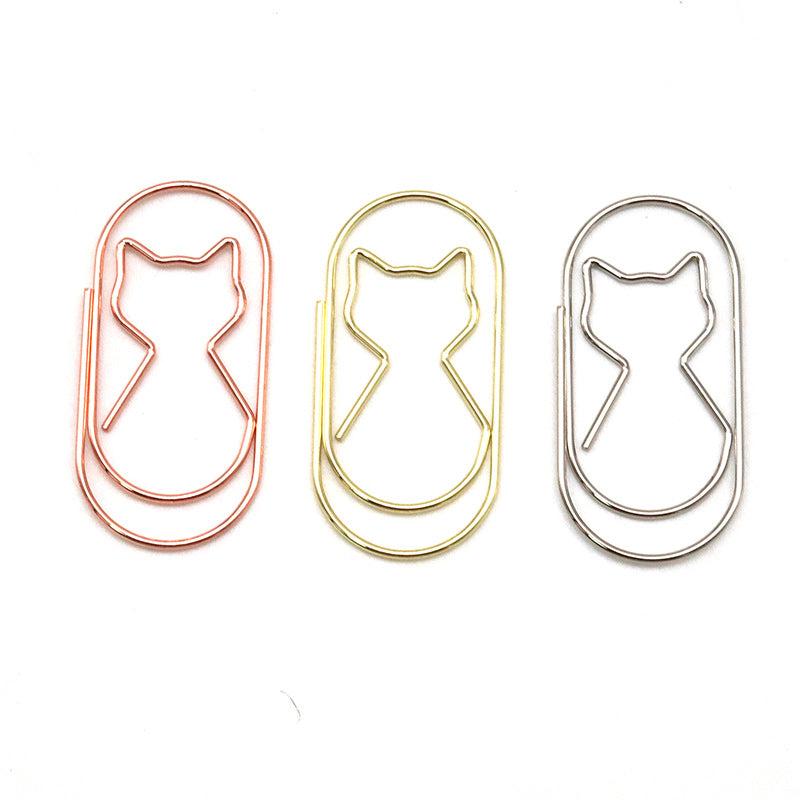 Love Heart Clip Metal Bookmark Pin for Students