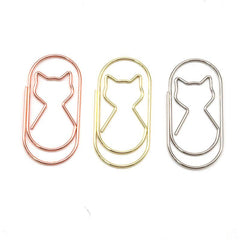 Love Heart Clip Metal Bookmark Pin for Students