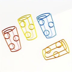 5pcs Bubble Cup Paper Clip Easter Label Clip