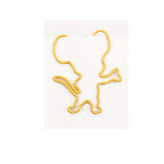10pcs Animal Mouse Shape Paper Clip, Colorful Creative Pins