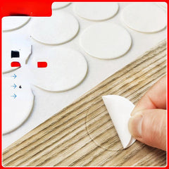 Transparent Double-sided Nano Tape Round Shape High Viscosity
