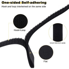 Adjustable Fastening Cable Strap with 25 Metal Buckles - 54cmx16'