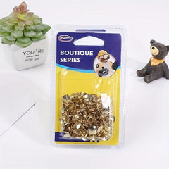 Thumbtacks Golden Nickel School Supplies