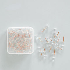 60pcs Thumbnails Picture Boards Wall Nails Office Supplies