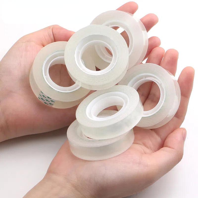 Mini Transparent Tape Student Stationery 12 18mm