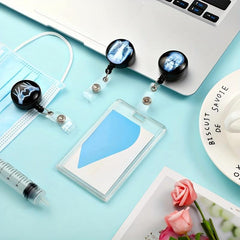 3pcs ABS Adhesive Retractable Easy Pull Buckle Spine Palm Human Head Clip
