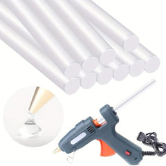 30/50pcs Hot Glue Gun Sticks 10-16cm Clear Hot Melt Glue Sticks for Hot Glue Gun