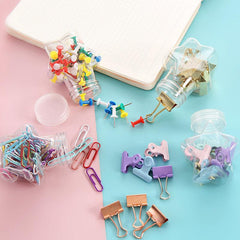Multifunctional Paper Clip & Push Pin Set
