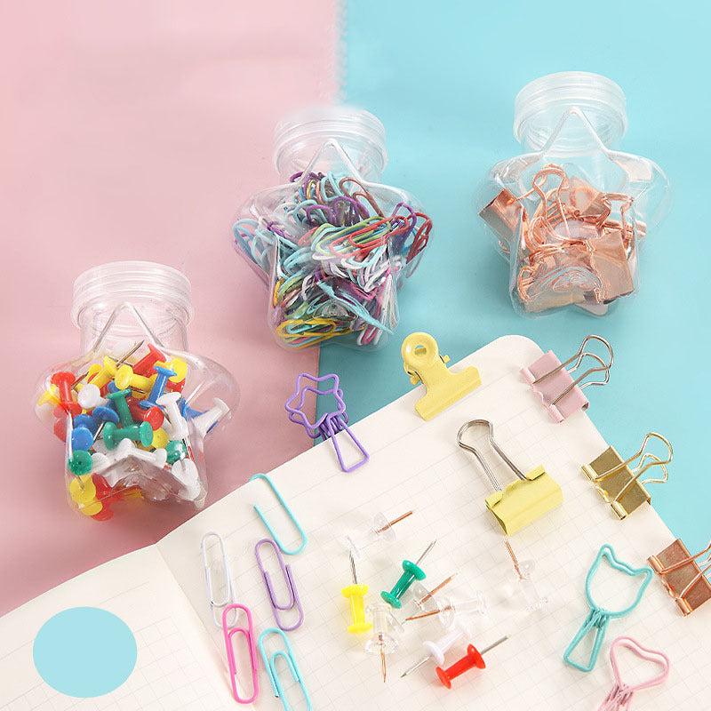 Multifunctional Paper Clip & Push Pin Set