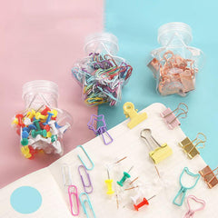 Multifunctional Paper Clip & Push Pin Set