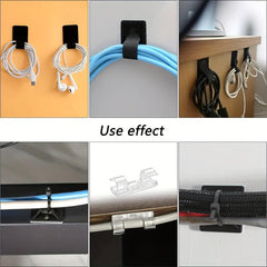 204pcs Cable Management Kit for Home - Sleeves, Clips, Ties