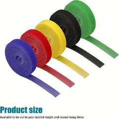 204pcs Cable Management Kit for Home - Sleeves, Clips, Ties