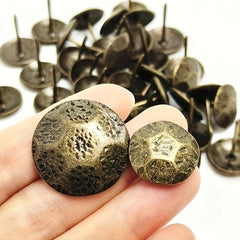 10pcs Antique Sofa Wooden Box Nail Door Nail Furniture Pattern