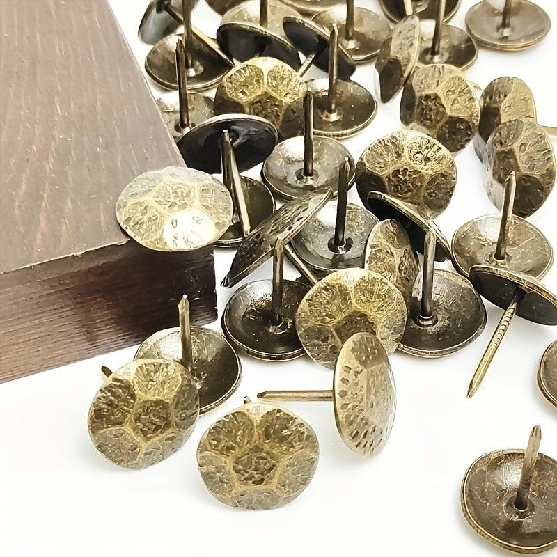 10pcs Antique Sofa Wooden Box Nail Door Nail Furniture Pattern