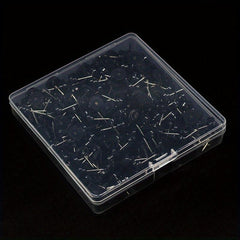220 Pcs Round Head Nails Decoration Nickel Plated Flat Head Na