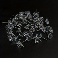 220 Pcs Round Head Nails Decoration Nickel Plated Flat Head Na