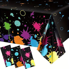Neon Glow Table Cloths 274x137 cm Disposable Plastic