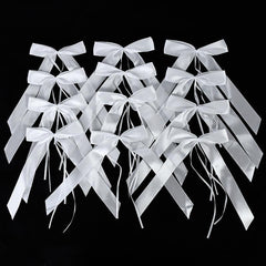 50pcs Bag Satin Ribbon Butterfly Wedding Car Decoration