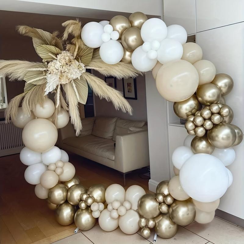 Retro Sand Skin Golden Latex Balloon for Parties & Events