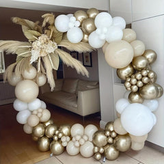 Retro Sand Skin Golden Latex Balloon for Parties & Events