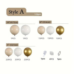 Retro Sand Skin Golden Latex Balloon for Parties & Events
