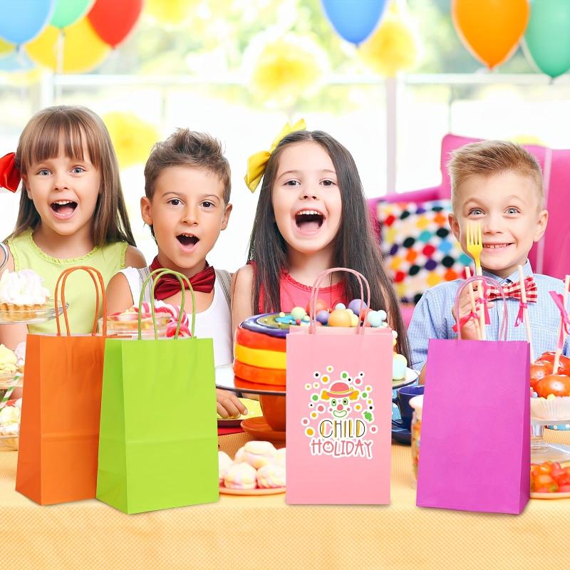 Rainbow Party Gift Bags for Various Occasions - 100pcs