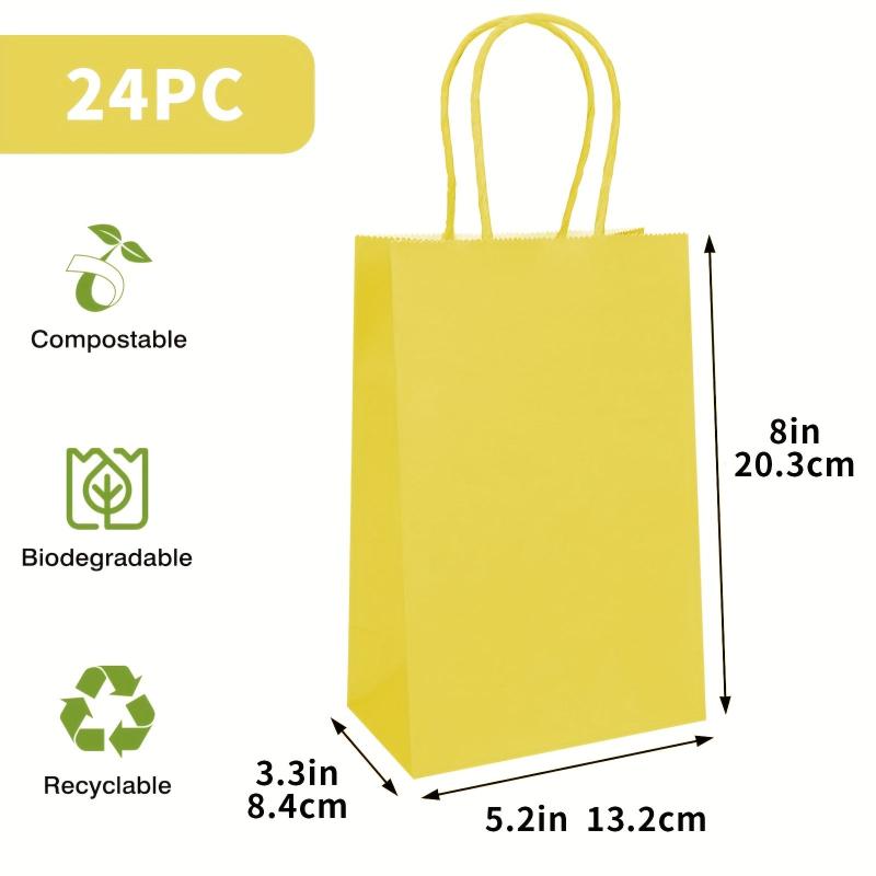 Rainbow Party Gift Bags for Various Occasions - 100pcs