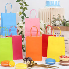 Rainbow Party Gift Bags for Various Occasions - 100pcs