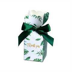 Eid Mubarak Candy Box Palm Leaves Baby Shower Packaging