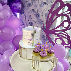 50pcs Lavender Purple Party Balloons Set for Birthday Baby Shower