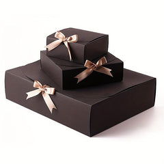 5pcs All in one Gift Wrapping Box With Ribbon Gift Storage Box
