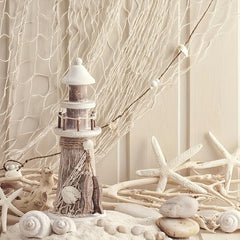 Natural Fish Net Hawaiian Pirate Party Decoration