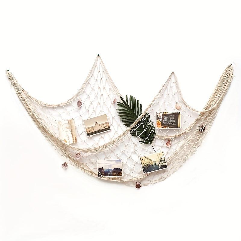 Natural Fish Net Hawaiian Pirate Party Decoration