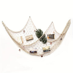 Natural Fish Net Hawaiian Pirate Party Decoration