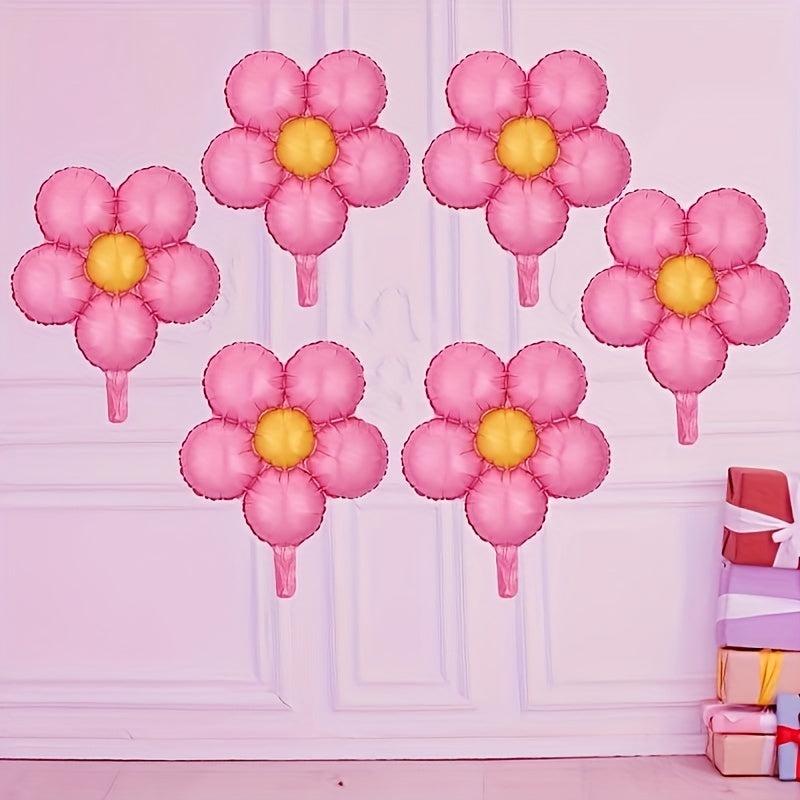 6pcs Flower Balloons Party Decoration Wedding Supplies Home Decor